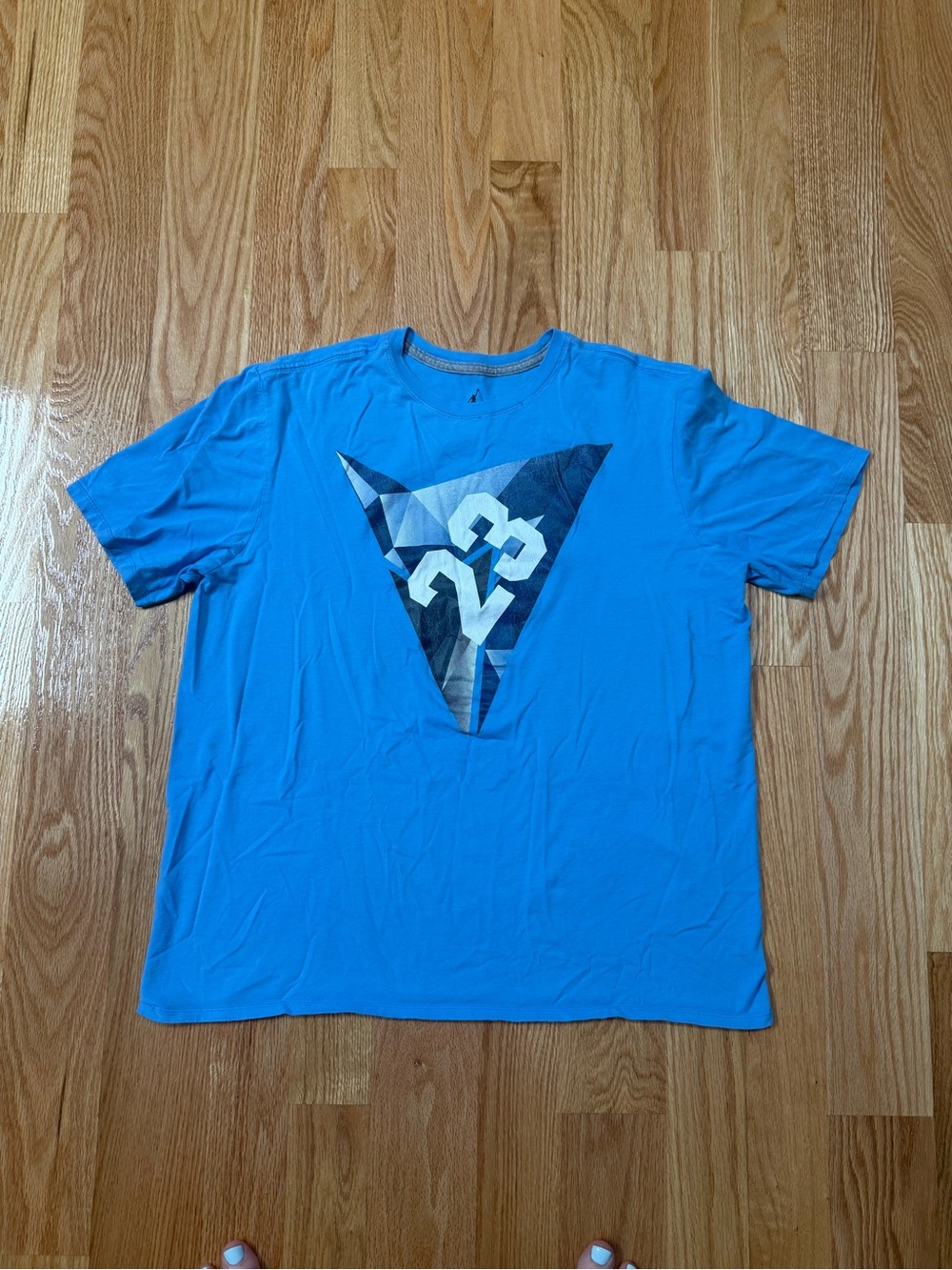 Jordan Retro T-Shirt Baby Blue Men’s Size XL